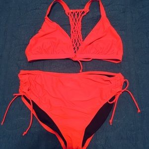 Red Triangle Bikini